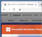 Microsoft Windows Virus Alert POP-UP Scam