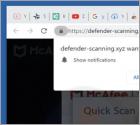 Defender-scanning.xyz Ads