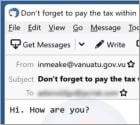 Start The Conversation With Bad News Email Scam