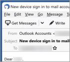 Signed In To From A New Windows Device Email Scam