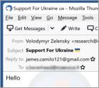 Ukrainian Government Is Embracing Digital Assets Email Scam