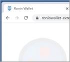 Ronin Wallet POP-UP Scam