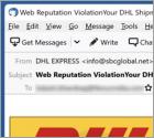 DHL - YOUR GOODS ARE IN TRANSIT Email Scam