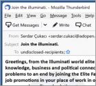 Illuminati Email Scam