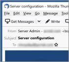 Server Configuration Manager Email Scam