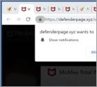 Defenderpage.xyz Ads