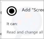 Screen Recorder Adware