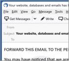 We Are Using Your Company's Server To Send This Message Email Scam