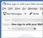 New Sign-in With Your Mail Account Email Scam