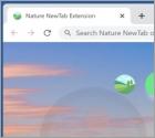 Nature NewTab Extension Browser Hijacker