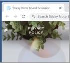 Sticky Note Board Extension Browser Hijacker