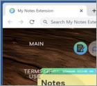 My Notes Extension Browser Hijacker