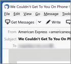 American Express - Update Your Account Information Email Scam