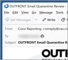 OUTFRONT Email Quarantine Scam