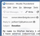 Donation Of Crypto Funds Email Scam