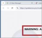 WARNING: Antivirus Protection EXPIRED! POP-UP Scam