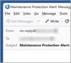 Maintenance Protection Email Scam