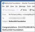 Rothschild Foundation Email Scam