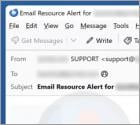 Email Resource Alert Triggered Email Scam