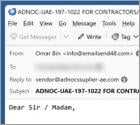 Abu Dhabi National Oil Company (ADNOC) Email Scam