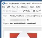 Adobe - You Have Received New Files Email Scam