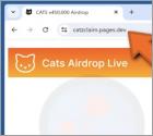 $CATS Airdrop Live Scam