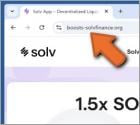 Claim SOLV Points Boost Scam