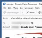 Capital One - Unrecognized Transaction Claim Email Scam