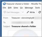 Treasurer Shared A Folder Email Scam