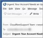 Cloudflare - Important Account Update Email Scam