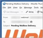 Webmail - Messages Are Yet To Reach Your Mailbox Email Scam