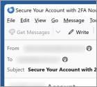 Two-Factor Authentication (2FA) Email Scam