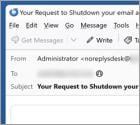 Account Lockdown Notification Email Scam