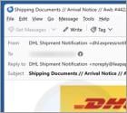 DHL - INCOMING PACKAGE NOTIFICATION Email Scam