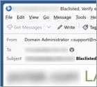 Email Address Included In The Blacklist Scam