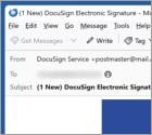 Message Sent Using DocuSign Service Email Scam