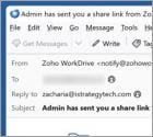 Zoho WorkDrive Email Scam