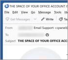 Space Of Your Office Account Is Almost Full Email Scam