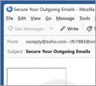 Zoho - Review Your Outgoing Emails Scam