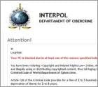 Interpol Department of Cybercrime scam