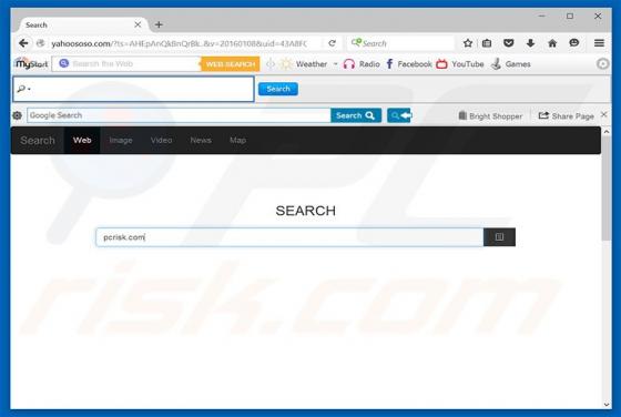 Yahoososo.com Redirect
