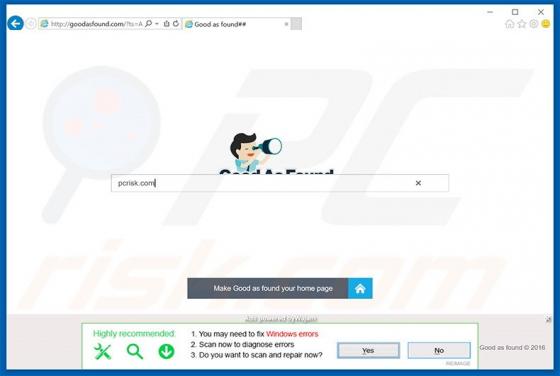 Goodasfound.com Redirect