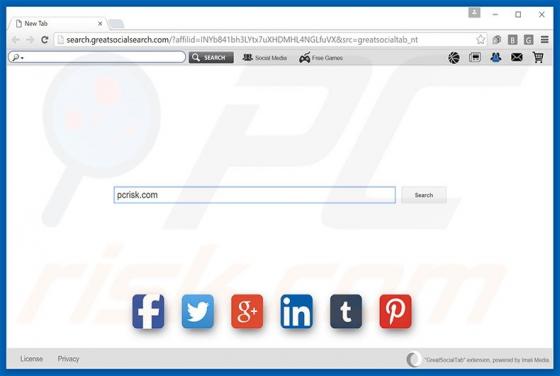 Search.greatsocialsearch.com Redirect