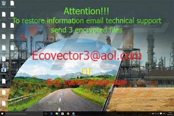 Ecovector Ransomware