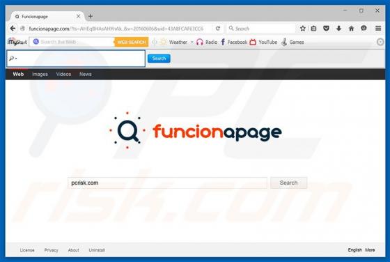 Funcionapage.com Redirect