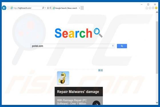 Hightsearch.com Redirect