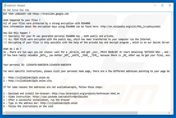 Microsoft Decryptor Ransomware