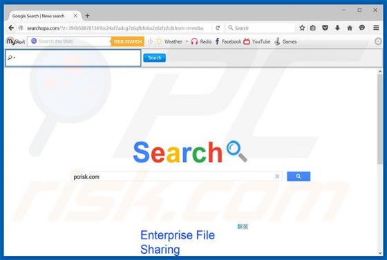 Searchopa.com Redirect