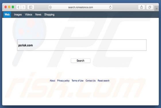Search.romeatonce.com Redirect (Mac)