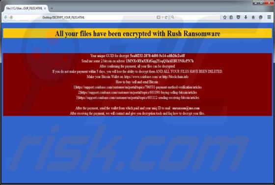 Rush Ransomware